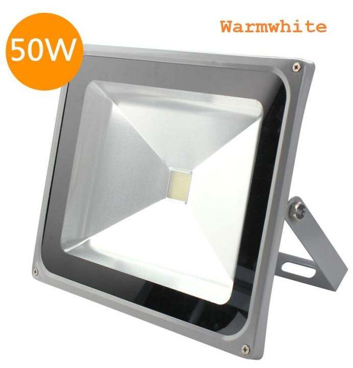 led-flood-light-50w-ไฟสปอร์ตไลท์50w-แสงส้ม-warmwhite