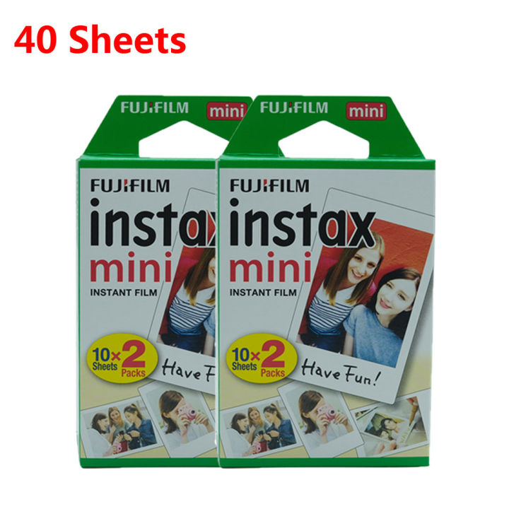 Fujifilm Instax Mini Film White 10 20 40 60 80 100 Sheets For FUJI Instant  Photo