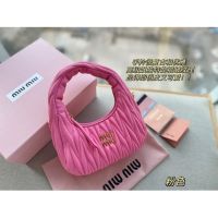 Miumiuˉwander series Sheepskin Three Colors Underarm Bag 2022 New Classic Fashion Shoulder Crossbody Hobo Handbag with Box