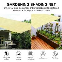 กันสาดกลางแจ้งสี่เหลี่ยมผืนผ้า Sun Shade Sail กันสาด UV Blocking Garden Shelter Gazebos สระว่ายน้ำกันสาด Garden Party เต็นท์เต็นท์