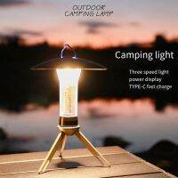 Outdoor Portable Lamp USB Charging Tripod Bracket Detachable