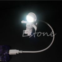 Spaceman Astronaut Mini Flexible Led Bulb Light Table Gadgets USB Hand Lamp For Power Bank PC Laptop