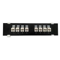 8พอร์ต CAT6 Toolless Extender แผงกระจายสายไฟ RJ45ระบบเครือข่ายขาแขวนติดผนังผนังติดประหยัดพื้นที่ตัวแปลงเครือข่าย