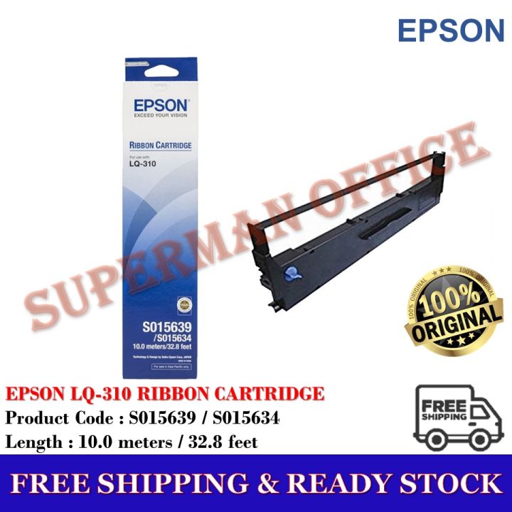 Epson Lq 310 Ribbon Cartridge Original S015639 S015634 Lq310 Ink Cartridge For Dot Matrix 2785
