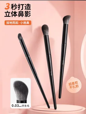 High-end Original Nasal shadow brush oblique head concealer high-gloss flame brush portable beauty brush Cangzhou smudge shadow