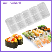 FineGoodWell ชุดที่ทำซูชิอบขนมที่ทำซูชิเครื่องมือทำครัวม้วนที่ทำซูชิแบบพกพาได้สำหรับอุปกรณ์ทำซูชิแม่พิมพ์ที่ม้วนข้าว