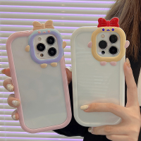 UTOPER เคสโทรศัพท์แฟชั่นและน่ารักสำหรับ IPhone 11 12 13 Pro Max XS Max XS X XR ซิลิโคนเคสใสป้องกันการชน