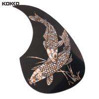 [พร้อมสต็อก] KOKKO Professional 41  พื้นบ้านกีต้าร์ Pickguard Self-สติกเกอร์ติดผนัง PVC Pick Guard สติกเกอร์ Drop-Shaped Pickguard กีตาร์อุปกรณ์เสริม