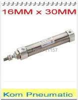 1PC Mini 16*30 SMC Type Air Cylinder CDJ2B 16mm Bore 30mm Stroke Pneumatic Cylinders 16-30 mm