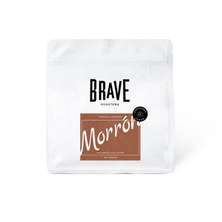 seasonal Espresso morrón espresso 100% Brazilian coffee 200g.