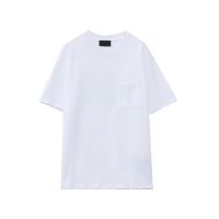 [Ready Stock] F O G high street T-shirt new style Oversize pocket cotton casual short-sleeved round neck T-shirt