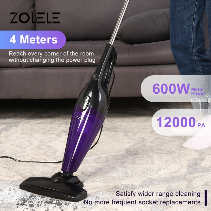 Deerma Zolele W Vacuum Cleaner Cyclone Strong Suction Home Vacuum Corded Handheld Portable