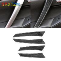 Car Essories Carbon Fiber Door Handle Pull Cover Trim Sticker For Mazda 3 Axela 2010 2011 2012 2013