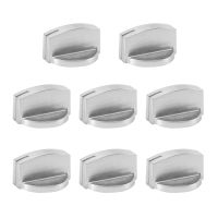 8Pcs Metal 8Mm Universal Gas Stove Control Knobs Adaptors Oven Switch Cooking Surface Control Locks Gas Stove Oven Knobs