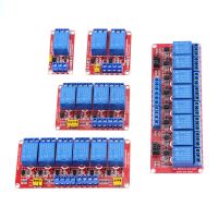 }{”: 6แผงโมดูลรีเลย์8ช่องสัญญาณ5V 24V 12V 12V พร้อมออปโต้คัปเปลอร์รีเลย์ระดับโมดูลสูงและต่ำทางถนนปุ่มทริกเกอร์สีแดง