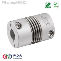 Bellows coupling clamp series D20 L32 coupling shaft 5mm zero backlash Bservo motor spring quick-bellow aluminum alloy couples