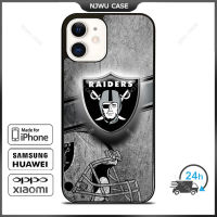 Oakland Raiders Phone Case for iPhone 14 Pro Max / iPhone 13 Pro Max / iPhone 12 Pro Max / XS Max / Samsung Galaxy Note 10 Plus / S22 Ultra / S21 Plus Anti-fall Protective Case Cover