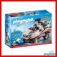 สินค้าขายดี!!! Playmobil 9364 City Action Amphibious Truck Figure เพลย์โมบิล ซิตี้แอคชั่น SWAT รถสะเทินน้ำสะเทินบก PM-9364 #ของเล่น โมเดล ทะเล ของเล่น ของขวัญ ของสะสม รถ หุ่นยนต์ ตุ๊กตา สวนน้ำ สระน้ำ ฟิกเกอร์ Model