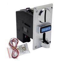 2X Programable Plastic Multi Coin Acceptor Electronic Roll Down Coin Acceptor Selector Mechanism Side Coin Selector
