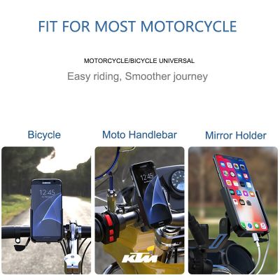 For KTM RC Duke 390 200 790 890 690 250 125 990 300 Adventure 1290 1050 1090 Motorcycle Handlebar GPS Stand Bracket Phone Holder