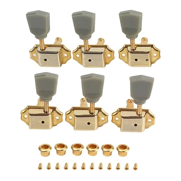 3R3L Vantage Style Electric Guitar Tuning Peg Gold Color Guitar Machine