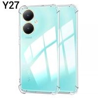 Vivo Y27ตรงรุ่น(พร้อมส่งในไทย)เคสTPUใสกันกระแทกแบบคลุมกล้องVivo Y27 5G/Y27 4G