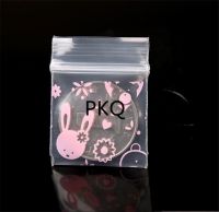 100pcs 2x2.8cm Cheaper Small Plastic Zipper Bag Ziplock Packaging Pouches Mini Zip lock Pouch Jewelry Packaging Bags