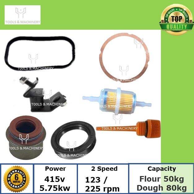 TH 186F Diesel Engine Cylinder O Ring, Cylinder Gasket Cooper, Mounting