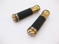 ปลอกแฮนด์ สีเงิน ZX-375-3 GRIP SET BRONZE ZX-375-3