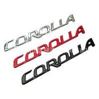 GEETHA สติ๊กเกอร์ติดรถ Corolla-ตกแต่งสัญลักษณ์ตัวอักษรภาษาอังกฤษสำหรับท้ายรถสติ๊กเกอร์ติดรถอุปกรณ์เสริมรถยนต์