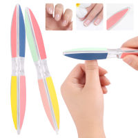 WOOLOVE 1Pcs New Nail Art Six Sides colorful Nail Files Polishing Sanding Buffer Nail Filing Manicure Tool