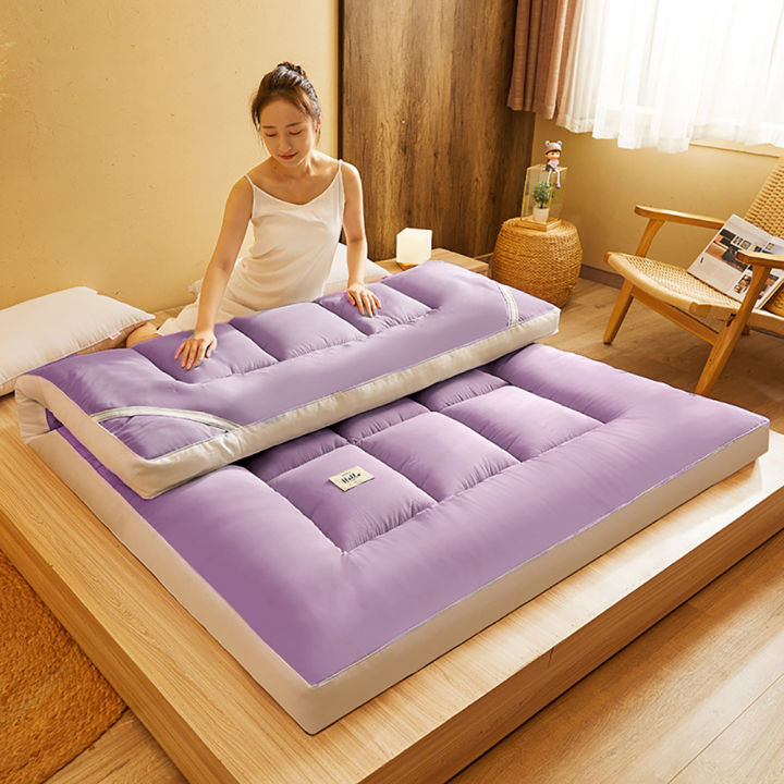 เสื่อทาทามิเบาะที่นอนบ้านหอพักนักศึกษาเช่าเดี่ยวพิเศษคู่ฟองน้ำ-pad-ฟูกเตียงที่นอน