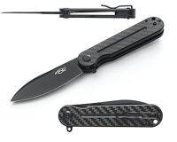 มีดพับ มีดแคมป์ มีดพกพา Folding pocket knife Ganzo FH922PT ของแท้ ใบ 3.4" Liner lock เหล็ก D2 Liner lock มีดต่อสู้ EDC