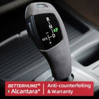 Betterhumz Alcantara For BMW 5 Series E60 X5 E70 X6 E71 Car Gear Shift Knob Trim Cover Sticker Interior Tuning Auto Accessories