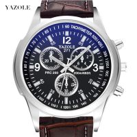 YAZOLE271 watches student male foreign trade men wrist watch waterproof leather belt Shi Yingnan table