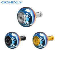 Gomexus Galaxy 38-41มม. ลูกบิดไทเทเนียมสำหรับ Shimano Stella Sustain Vanford Daiwa Saltiga มี Luvias Ryobi Virtus Spinning Baitcasting Jigging Fishing Reel TA38 TA41