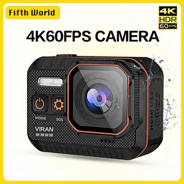 AKASO Brave 8 1/2 CMOS image sensor 4K60FPS 48MP 10M Waterproof 16x Slow  Motion 8K Time Lapse WIFI Action Camera with Dual Color Touch Screen IPX8  Support External Microphone Waterproof Camera with