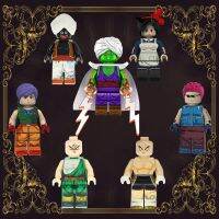 Krillin Tien Shin Han Piccolo ผู้เฒ่าเต่าอิฐรูปปั้นขนาดเล็กของขวัญวันเกิดของเล่นเพื่อพัฒนาการสำหรับเด็กภาพยนตร์บล็อกตัวต่อ DIY