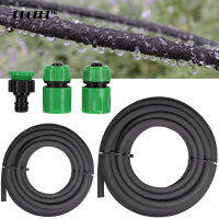 ID-12MM OD-16MM Garden Soaker รดน้ำท่อ7.5M 15M Porous ชลประทานท่อท่อ Permeable ท่อ W เพิ่มเติมท่อ Connectors