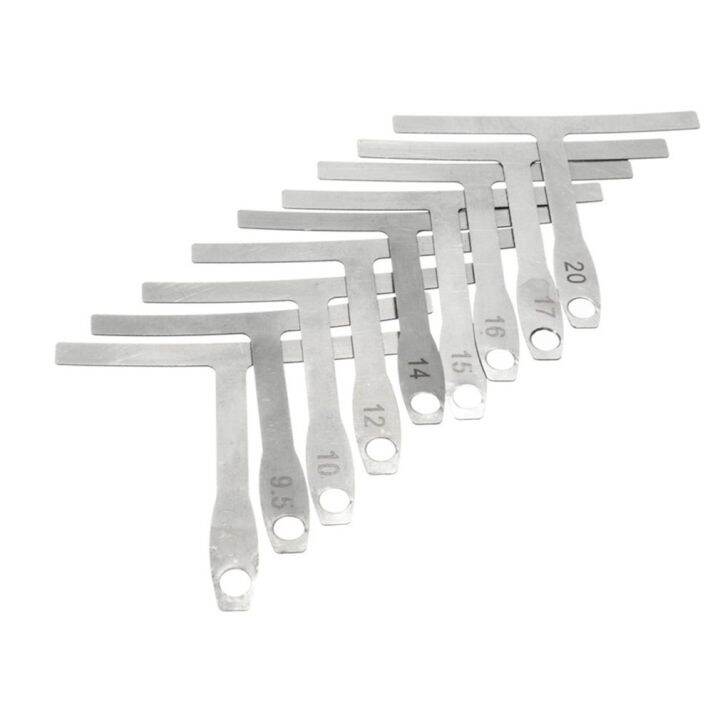 guitar-luthier-tools-neck-notched-straight-edge-guitar-radius-gauge-string-action-gauge-ruler-fretboard-fret-tools