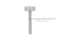 น็อตมือหมุนหัวแบนสแตนเลส M4-M10 Stainless Steel Flat Cylinder Knob Nut ,Stainless Steel Flat Cylinder Knob Bolt