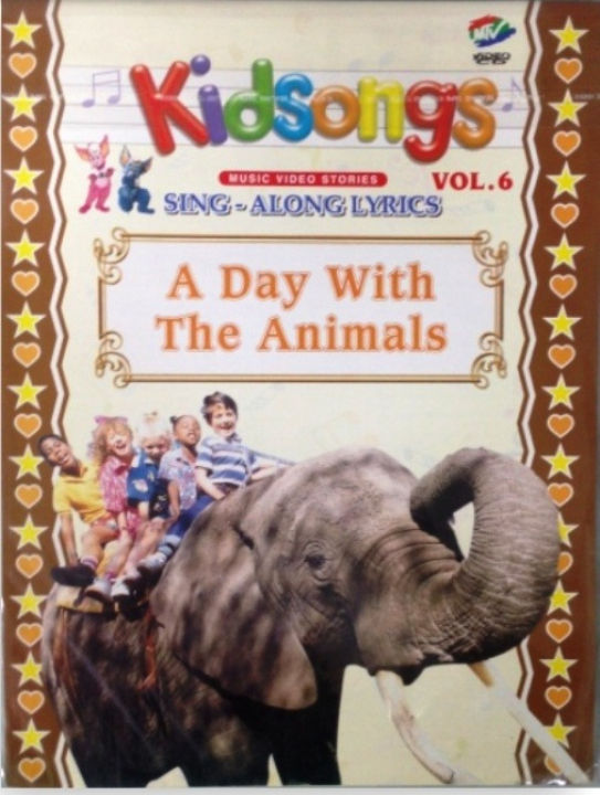 Kidsongs Sing Along Lyrics A Day With The Animals  VCD | Lazada
