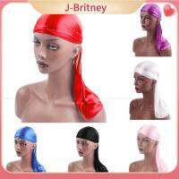 J-BRITNEY หมวกฮิปฮอปผ้าหมวกโจรสลัดเครื่องประดับผมสีทึบใส่ได้ทั้งชายและหญิง