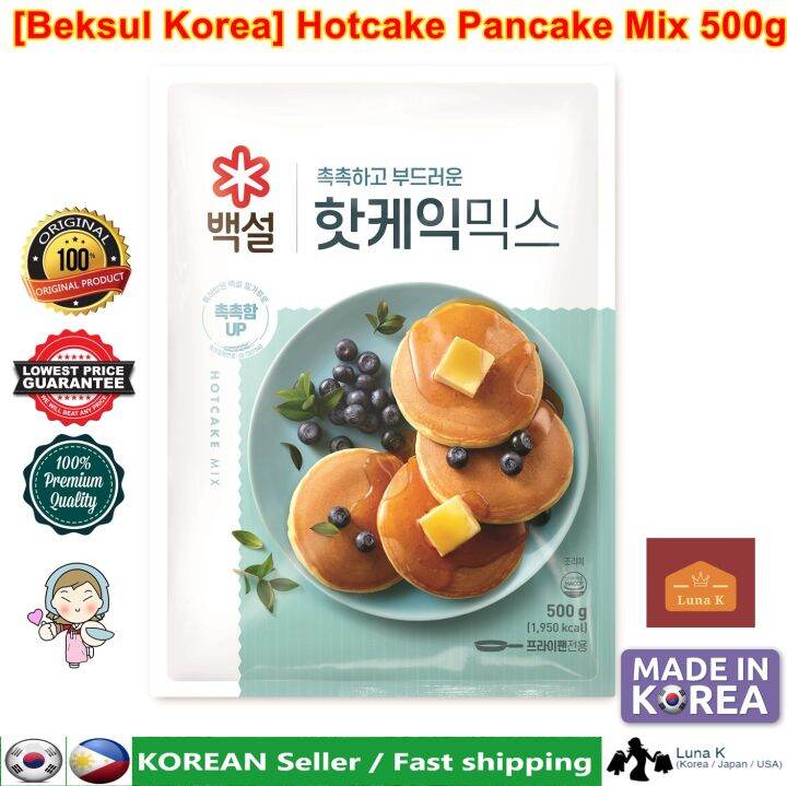 [Beksul Korea] Hotcake Pancake Mix 500g Lazada PH