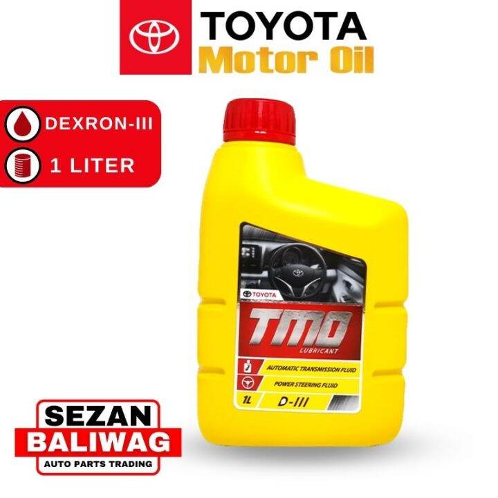 ORIGINAL TOYOTA POWER STEERING FLUID DEXRON III 1 LITER 0888681140