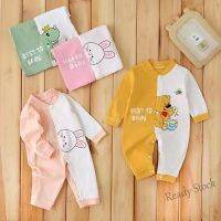 【hot sale】 ◑℡❍ C10 Hot sale Button Sleepsuit Rompers Baby Clothing Jumpsuit Newborn Infant Boy And Girl