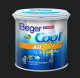 Beger Cool All Plus คูลออลพลัส กึ่งเงา ขนาด 3 ลิตร สีทาภายนอกเกรด 10 ปี สีตามสั่ง
