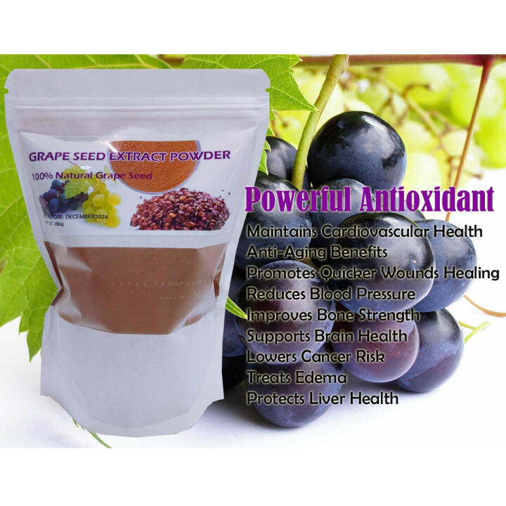 GRAPE SEED EXTRACT Powder (250g) Premium Quality Lazada PH