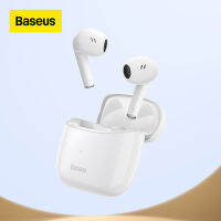 Baseus W15 TWS Earbuds Bluetooth 5.2 Wireless Earphones IP54 Rating Waterproof Headphones Smart Touch Sport Headsets with Microphone