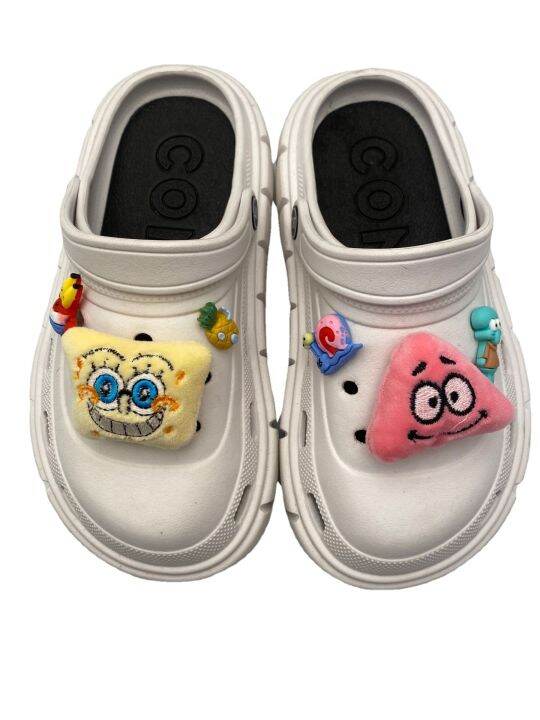 Crocs Jibbitz Charms Cute Spongebob Patrick Star Resin Detachable DIY
